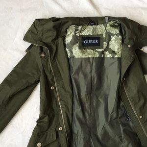 Hunter Green Guess Jacket